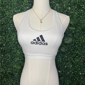 Adidas Women's Black and White Sports Bra